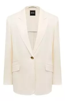 Жакет изо льна и вискозы BOSS