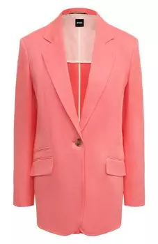 Жакет изо льна и вискозы BOSS