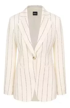 Жакет изо льна и вискозы BOSS