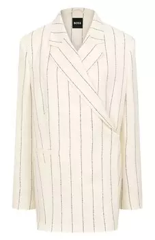 Жакет изо льна и вискозы BOSS