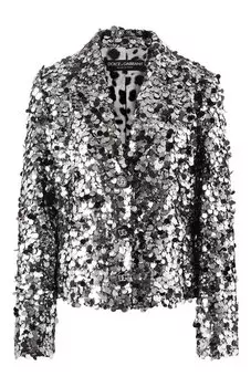 Жакет с отделкой пайетками Dolce & Gabbana
