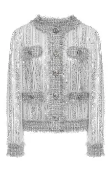 Жакет с отделкой пайетками Dolce & Gabbana