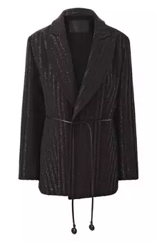 Жакет с отделкой пайетками MVST