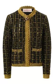 Жакет с отделкой пайетками Valentino