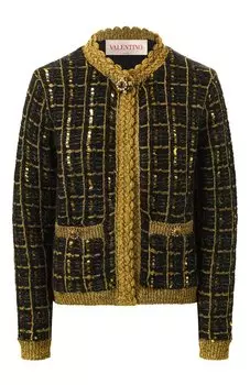 Жакет с отделкой пайетками Valentino