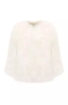 Жакет с отделкой перьями Yves Salomon