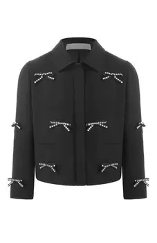 Жакет с отделкой стразами Elie Saab