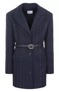 Жакет с отделкой стразами self-portrait