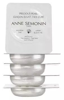 Жемчужные кубики льда для тонуса и сияния кожи (6x7ml) Anne Semonin