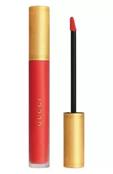 Жидкая губная помада Rouge Lvres Liquide Mat, оттенок 311 Lizzie Tiger Gucci