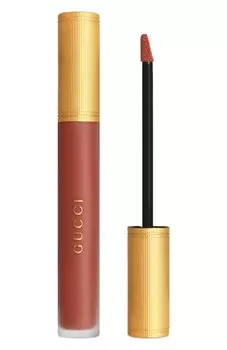 Жидкая губная помада Rouge Lvres Liquide Mat, оттенок 505 Janet Rust Gucci