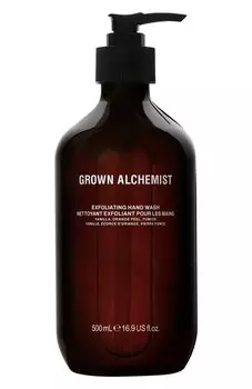 Жидкое мыло-эксфолиант для рук "Ваниль, апельсин и вулканическая пемза" (500ml) Grown Alchemist