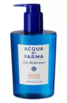 Жидкое мыло для рук и тела Blu Mediterraneo Arancia di Capri (300ml) Acqua di Parma