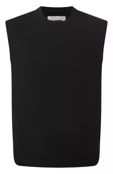 Жилет из кашемира и хлопка Jil Sander