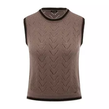 Жилет из кашемира и шелка Kiton