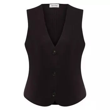 Жилет из шерсти и кашемира Ani d. Zop