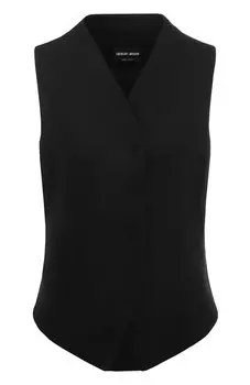 Жилет из шерсти и кашемира Giorgio Armani