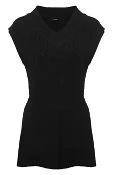 Жилет из шерсти и кашемира GOEN.J