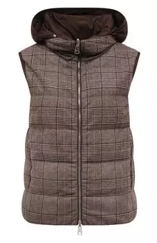 Жилет из шерсти и кашемира Kiton