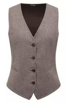 Жилет из шерсти и кашемира Kiton