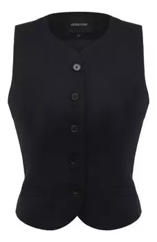 Жилет из шерсти и кашемира Lesyanebo