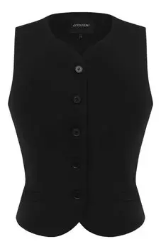 Жилет из шерсти и кашемира Lesyanebo