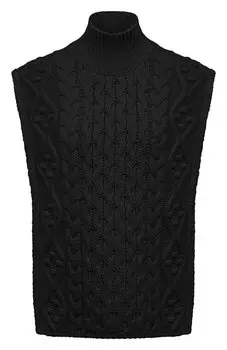 Жилет из шерсти и кашемира Loulou Studio