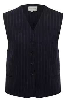 Жилет из шерсти и кашемира Loulou Studio