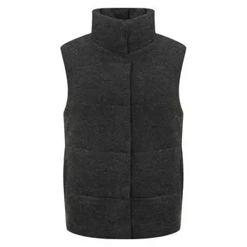 Жилет из шерсти и кашемира Seven Lab