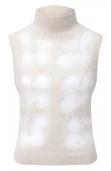 Жилет из шерсти и шелка Cecilie Bahnsen