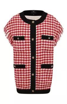 Жилет из шерсти и вискозы Botrois