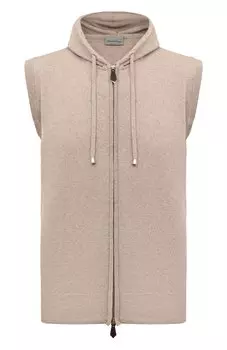 Жилет из шерсти и вискозы Sartorio