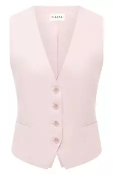 Жилет из вискозы и льна P.A.R.O.S.H.