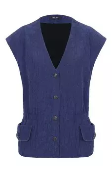 Жилет из вискозы и шелка Freeage