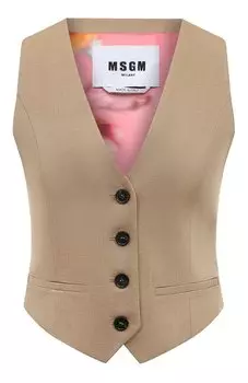 Жилет из вискозы MSGM