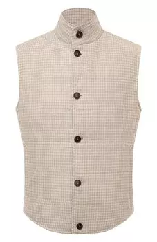 Жилет изо льна и хлопка Waterville