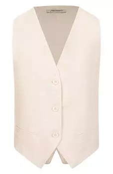 Жилет изо льна и вискозы HINNOMINATE