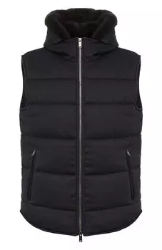 Жилет с меховой подкладкой MUST