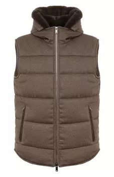 Жилет с меховой подкладкой MVST