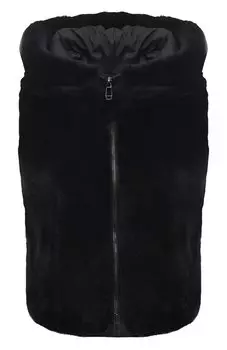 Жилет с отделкой из меха кролика MVST