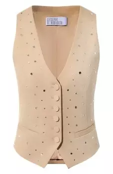 Жилет с отделкой стразами Giuseppe di Morabito