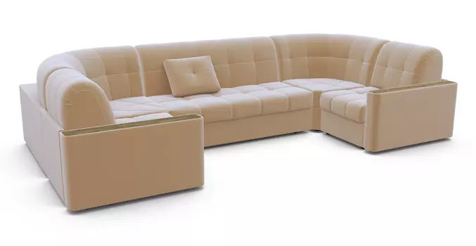 П-образный диван Цвет Диванов