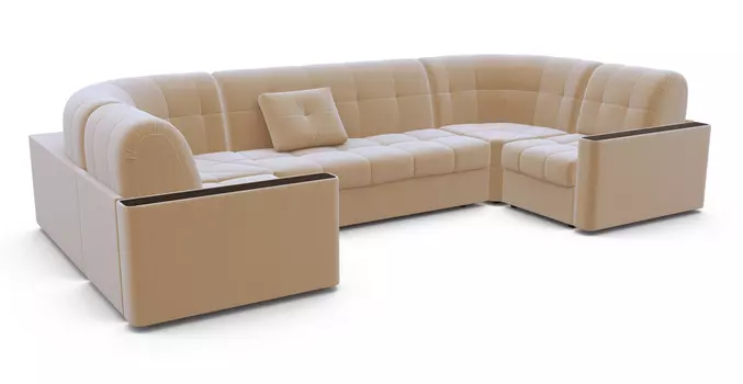 П-образный диван Цвет Диванов