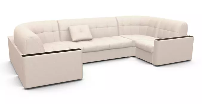 П-образный диван Цвет Диванов