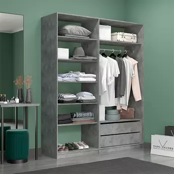 Прямая гардеробная Цвет Диванов