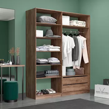 Прямая гардеробная Цвет Диванов