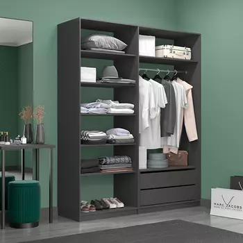 Прямая гардеробная Цвет Диванов