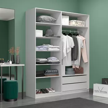 Прямая гардеробная Цвет Диванов