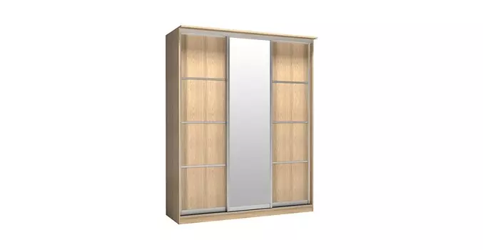 Шкаф-купе трехдверный Цвет Диванов