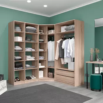 Угловая гардеробная Цвет Диванов